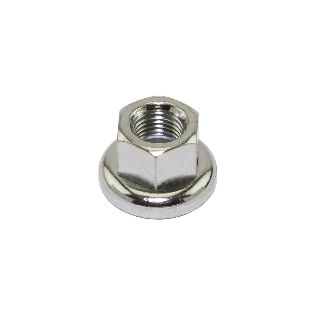 Rotating Washer Hub Axle Nut Rear 3/8 x 24t Front/Rear Chrome.